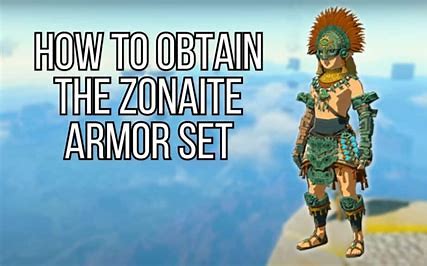 Zelda: Tears of The Kingdom- Zonaite Armor Set