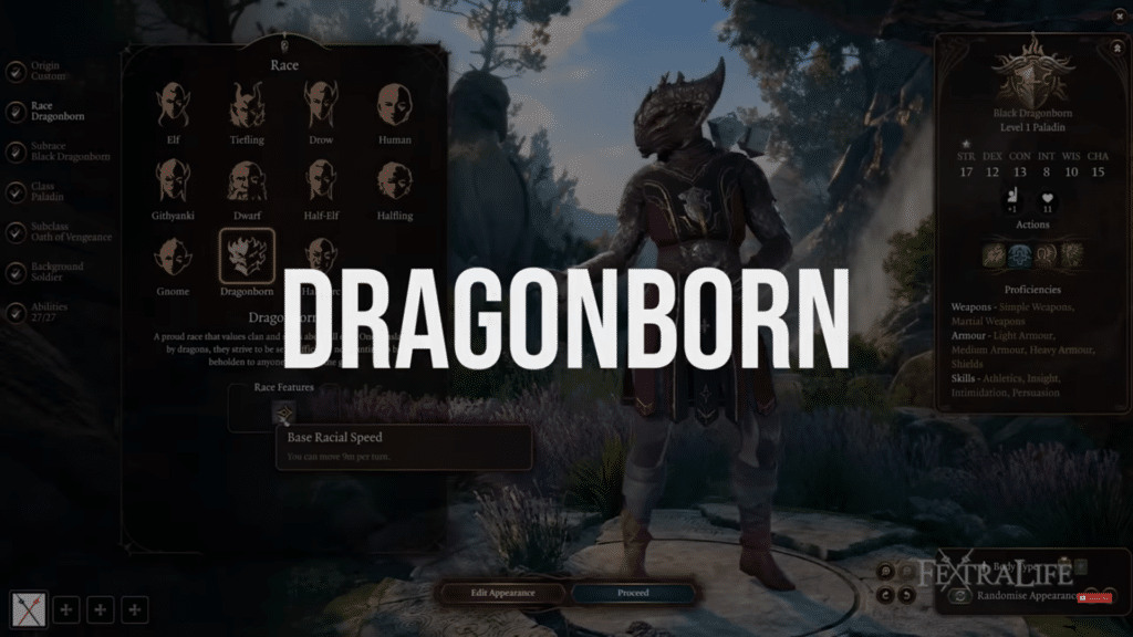 Dragonborn race