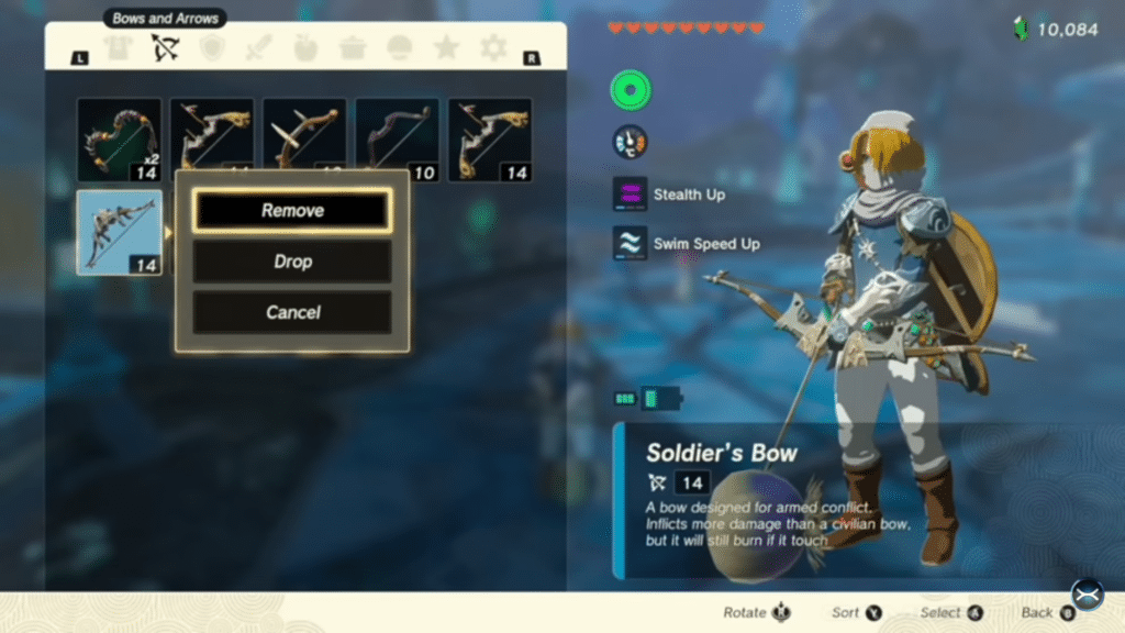 Zelda: Tears of the Kingdom-Shield Surf Easy Item Dupe Guide