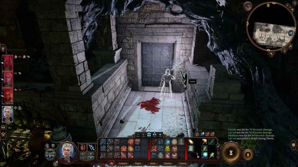 Baldur's Gate 3: House of Healing Morgue Secret Door: